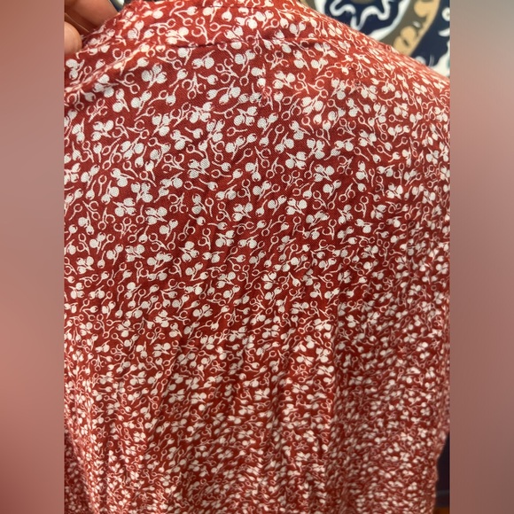 LOFT lightweight flowy cardigan / open front top size small - Picture 2 of 8